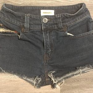 Diesel womens denim shorts